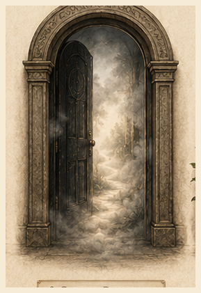 Illustrated doorway for Emotional Regulation Loops
