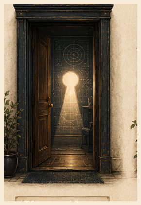 Illustrated doorway for Checking & Control Loops