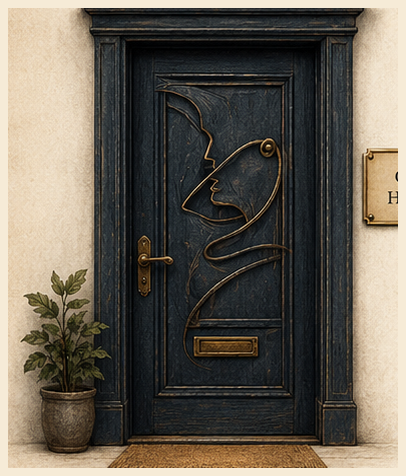 Illustrated doorway for Oral Habits