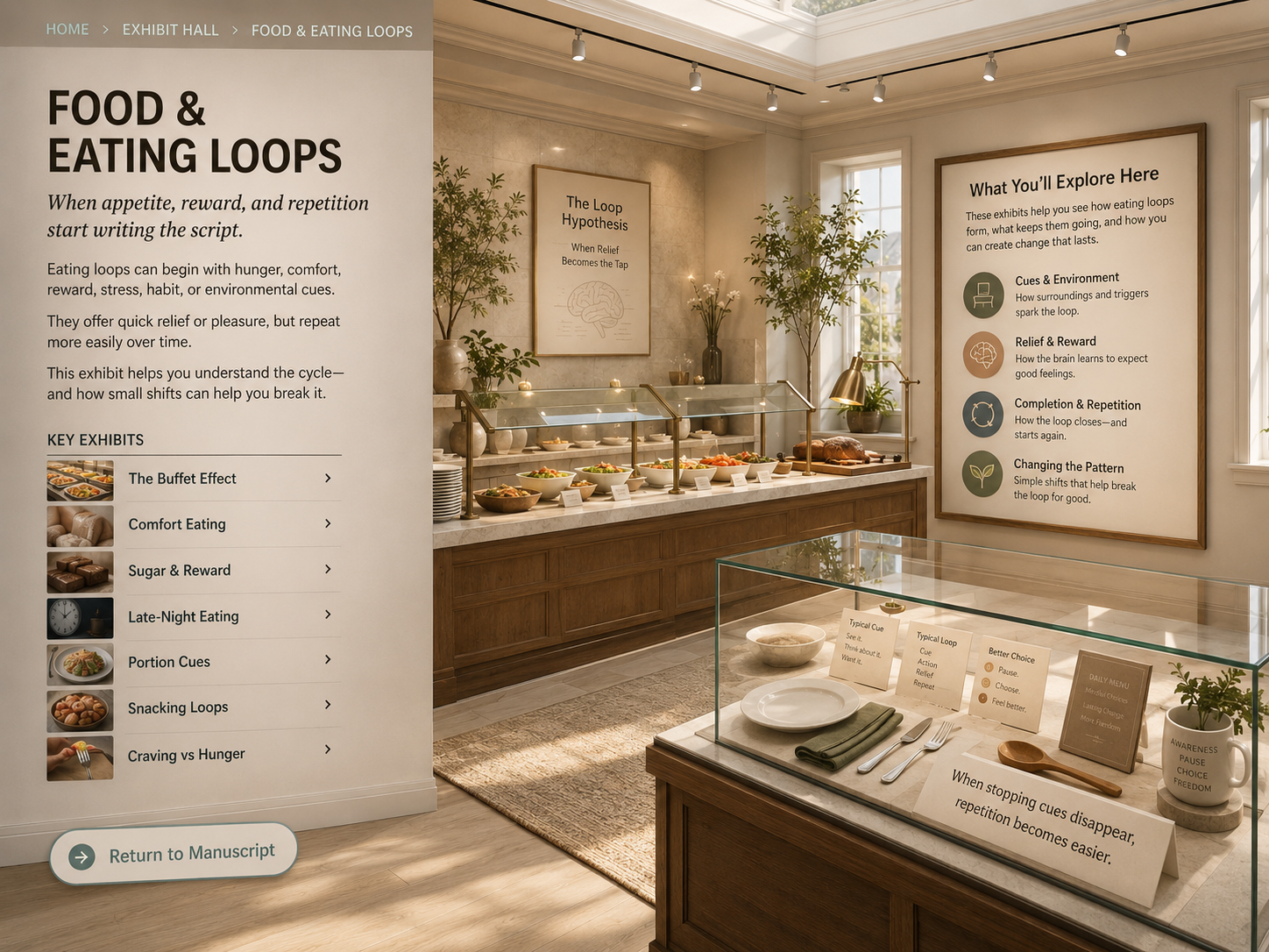 Food & Eating Loops room image